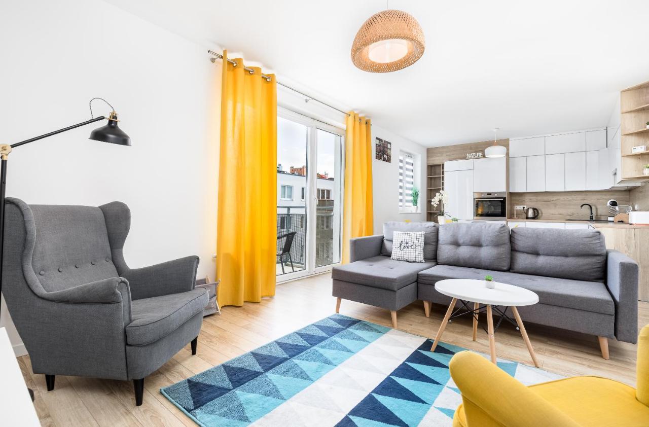 Bm Apartamenty Przytulny Apartament 142 W Centrum Szczecina Esterno foto