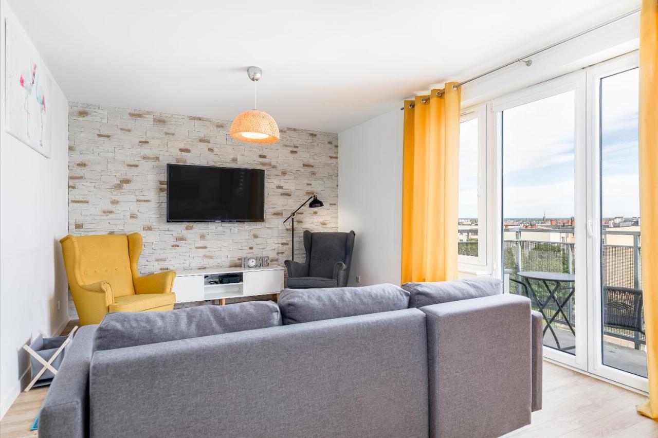 Bm Apartamenty Przytulny Apartament 142 W Centrum Szczecina Esterno foto